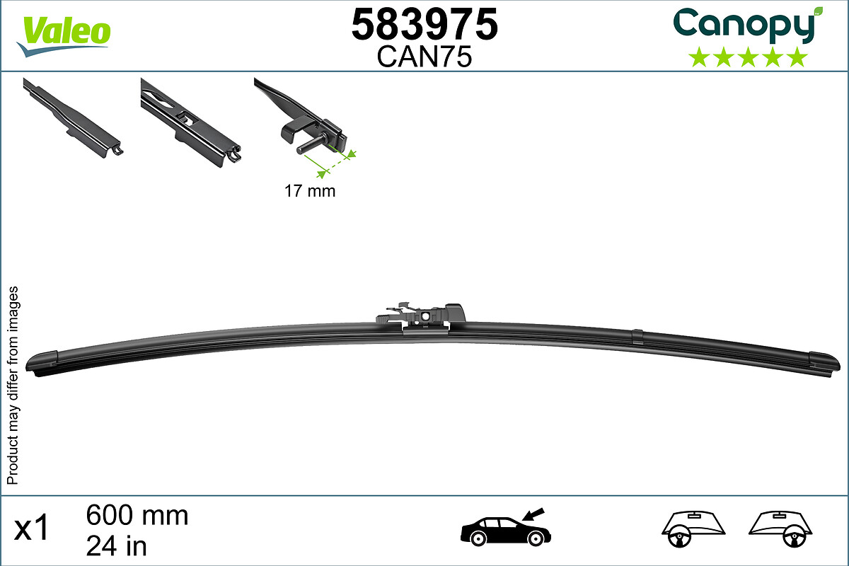 Wiper Blade - 583975 VALEO